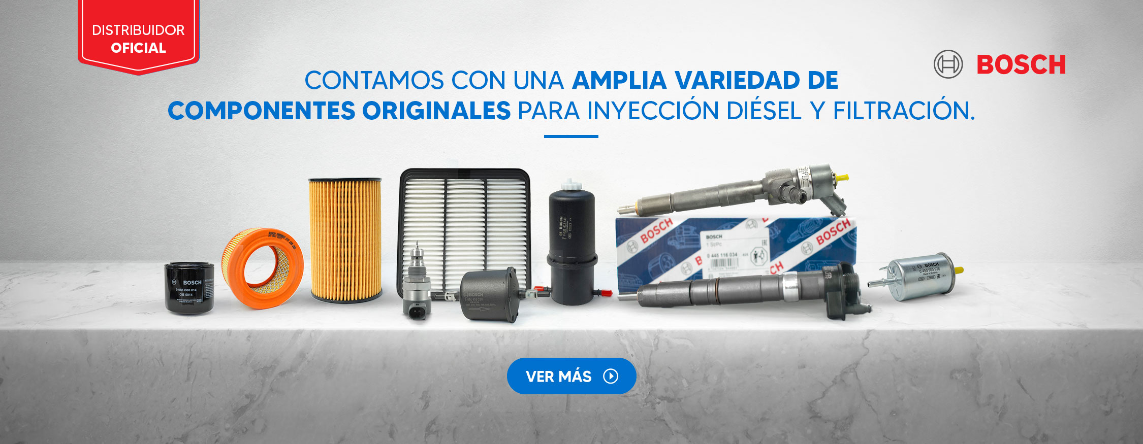Venta de repuestos Bosch para inyecci贸n diesel y filtraci贸n