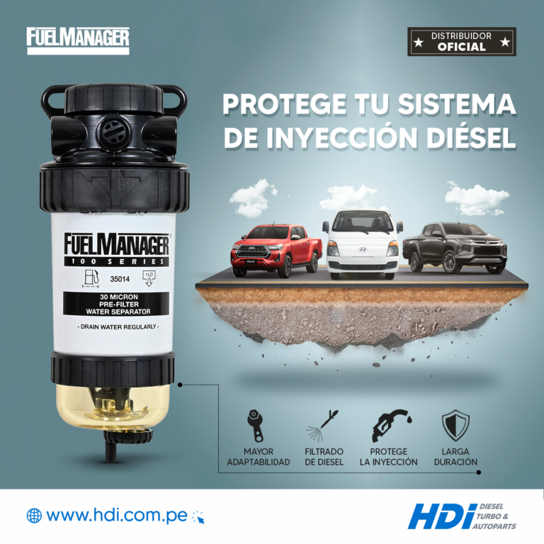 Fuel Manager: Filtro separador de agua